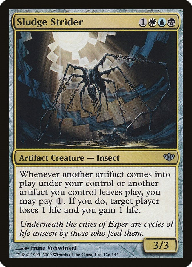 Image for Sludge Strider (Conflux) (126) - Magic: The Gathering