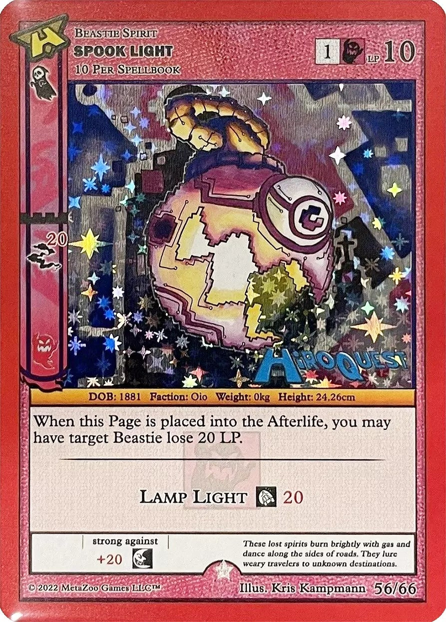 Image for Spook Light (Hiroquest Promos) (56/66) - MetaZoo