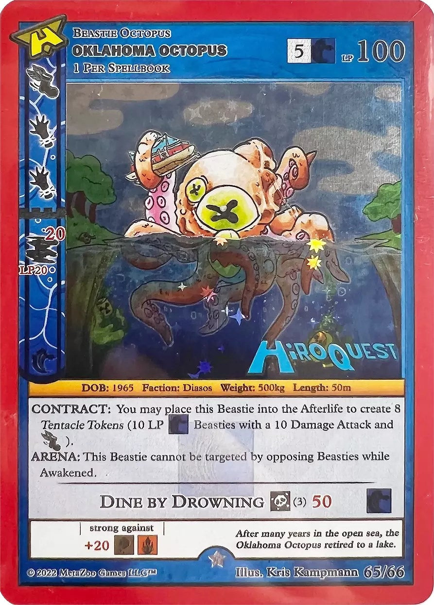 Image for Oklahoma Octopus (Hiroquest Promos) (65/66) - MetaZoo