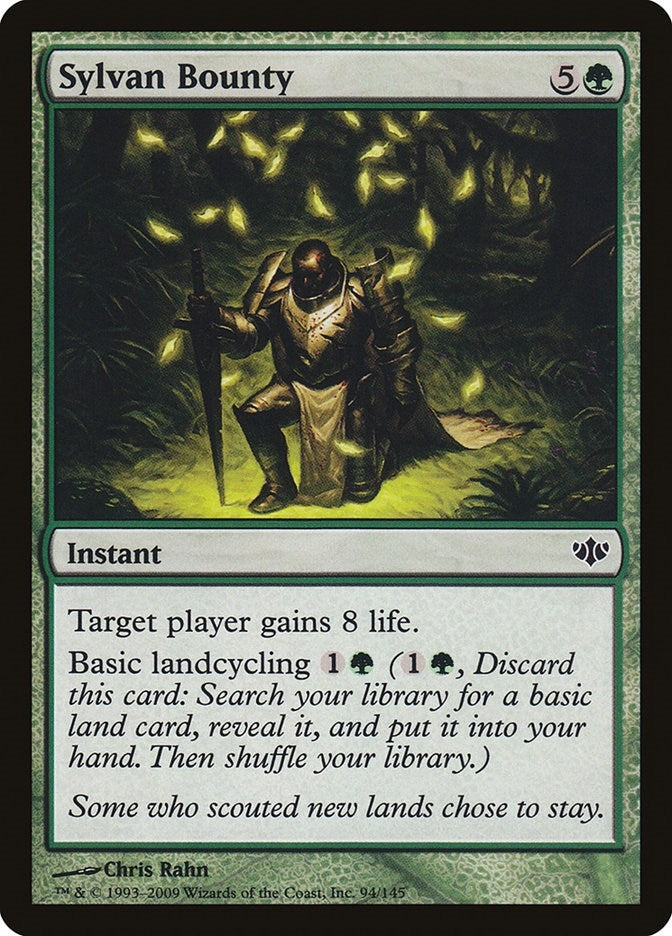 Image for Sylvan Bounty (Conflux) (94) - Magic: The Gathering