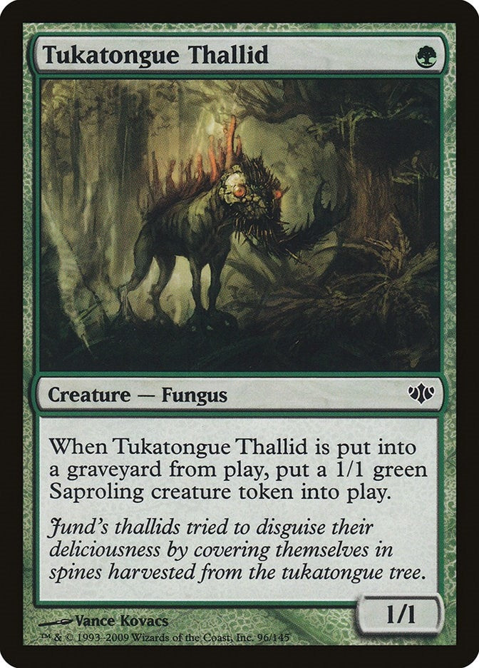 Image for Tukatongue Thallid (Conflux) (96) - Magic: The Gathering