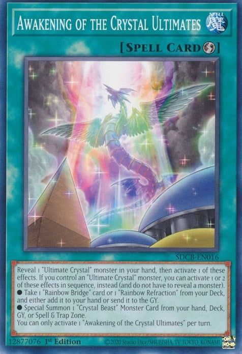 Image for Awakening of the Crystal Ultimates (Structure Deck: Legend of the Crystal Beasts) (SDCB-EN016) - YuGiOh