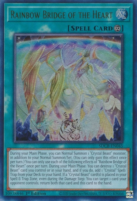 Image for Rainbow Bridge of the Heart (Structure Deck: Legend of the Crystal Beasts) (SDCB-EN045) - YuGiOh