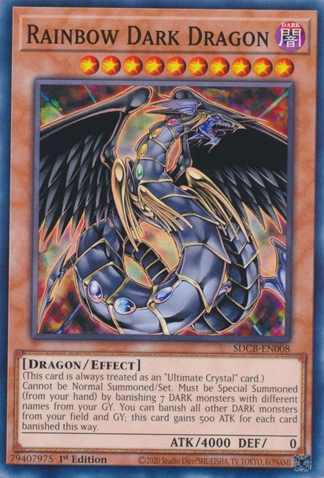 Image for Rainbow Dark Dragon (Structure Deck: Legend of the Crystal Beasts) (SDCB-EN008) - YuGiOh