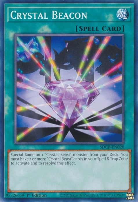 Image for Crystal Beacon (Structure Deck: Legend of the Crystal Beasts) (SDCB-EN020) - YuGiOh