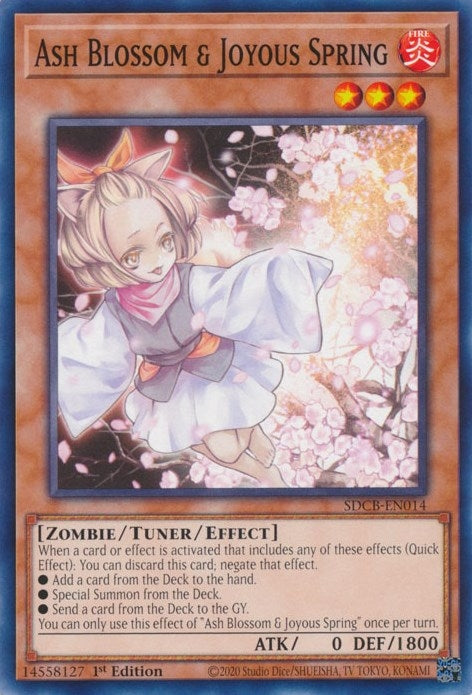 Image for Ash Blossom & Joyous Spring (Structure Deck: Legend of the Crystal Beasts) (SDCB-EN014) - YuGiOh