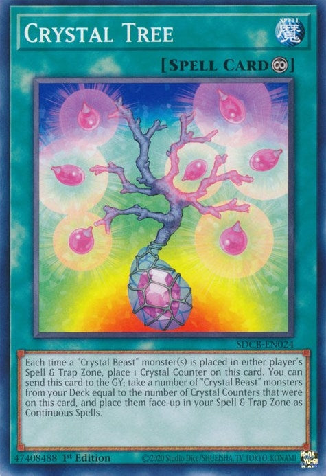 Image for Crystal Tree (Structure Deck: Legend of the Crystal Beasts) (SDCB-EN024) - YuGiOh