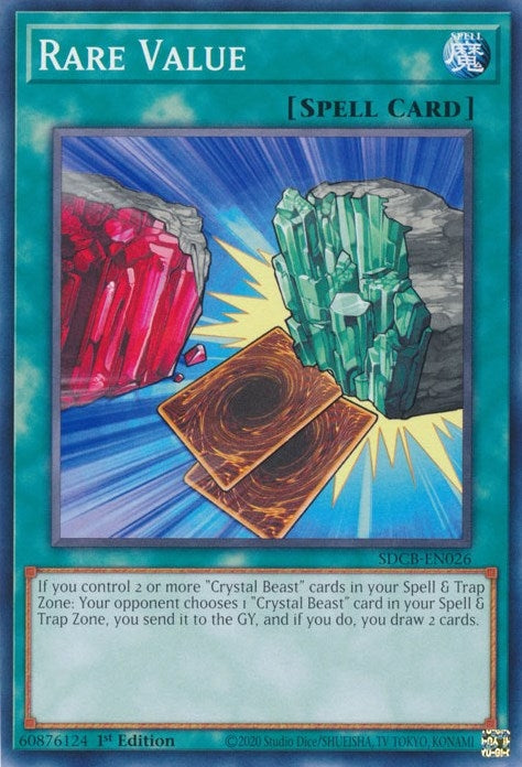 Image for Rare Value (Structure Deck: Legend of the Crystal Beasts) (SDCB-EN026) - YuGiOh