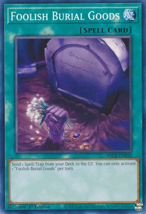 Image for Foolish Burial Goods (Structure Deck: Legend of the Crystal Beasts) (SDCB-EN030) - YuGiOh