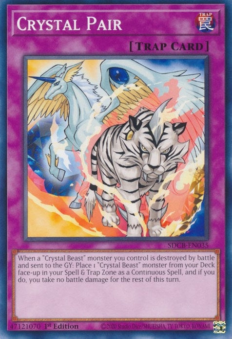 Image for Crystal Pair (Structure Deck: Legend of the Crystal Beasts) (SDCB-EN035) - YuGiOh