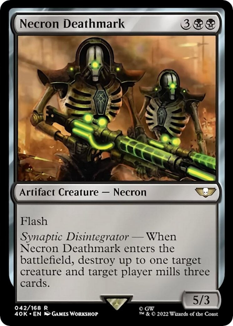 Image for Necron Deathmark (Universes Beyond: Warhammer 40,000) (42) - Magic: The Gathering