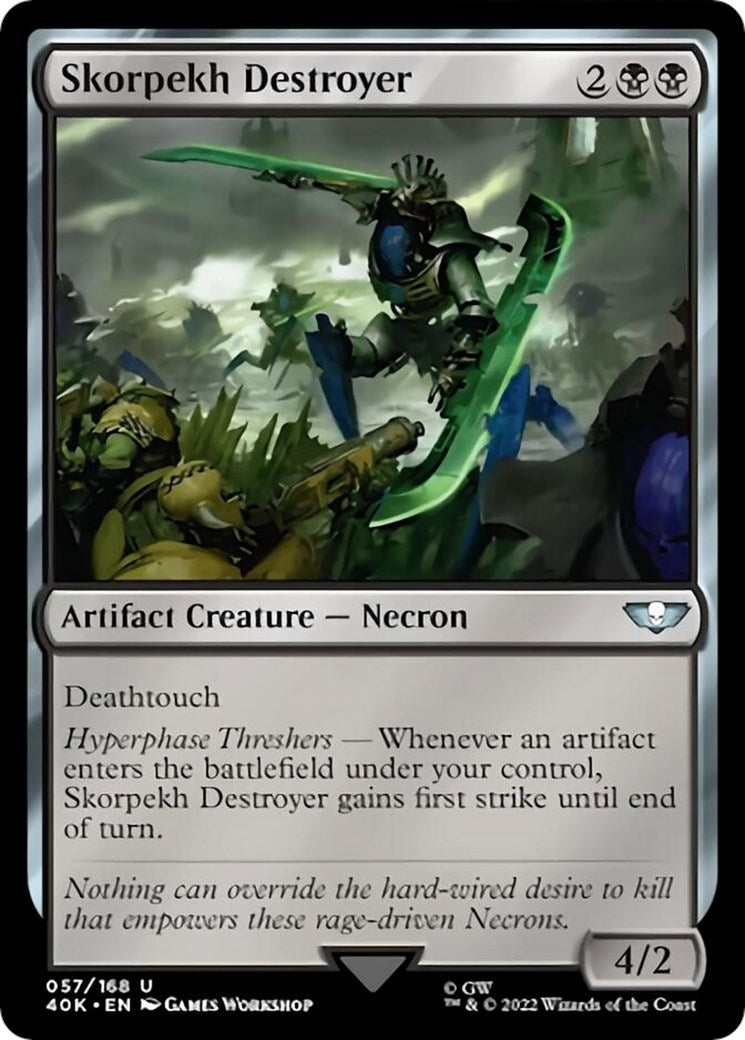 Image for Skorpekh Destroyer (Universes Beyond: Warhammer 40,000) (57) - Magic: The Gathering