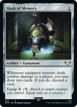 Image for Mask of Memory (Universes Beyond: Warhammer 40,000) (243) - Magic: The Gathering
