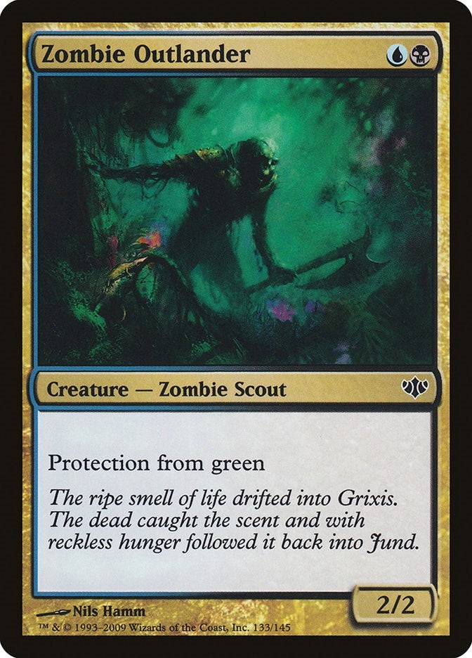 Image for Zombie Outlander (Conflux) (133) - Magic: The Gathering
