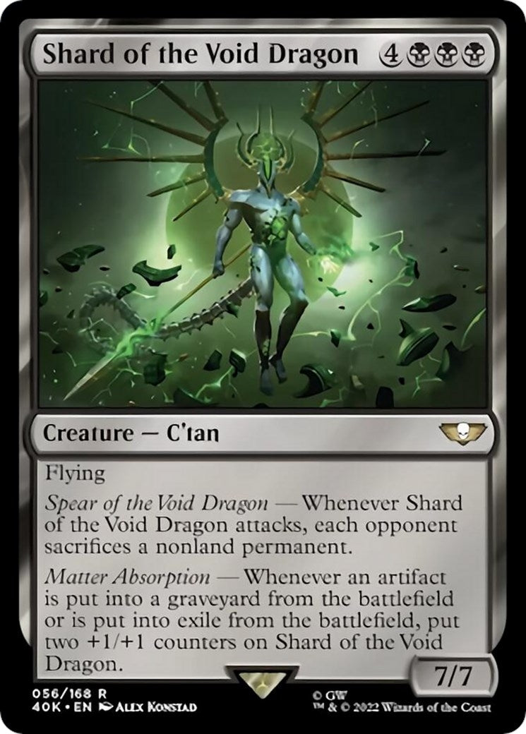 Image for Shard of the Void Dragon (Surge Foil) (Universes Beyond: Warhammer 40,000) (56) - Magic: The Gathering