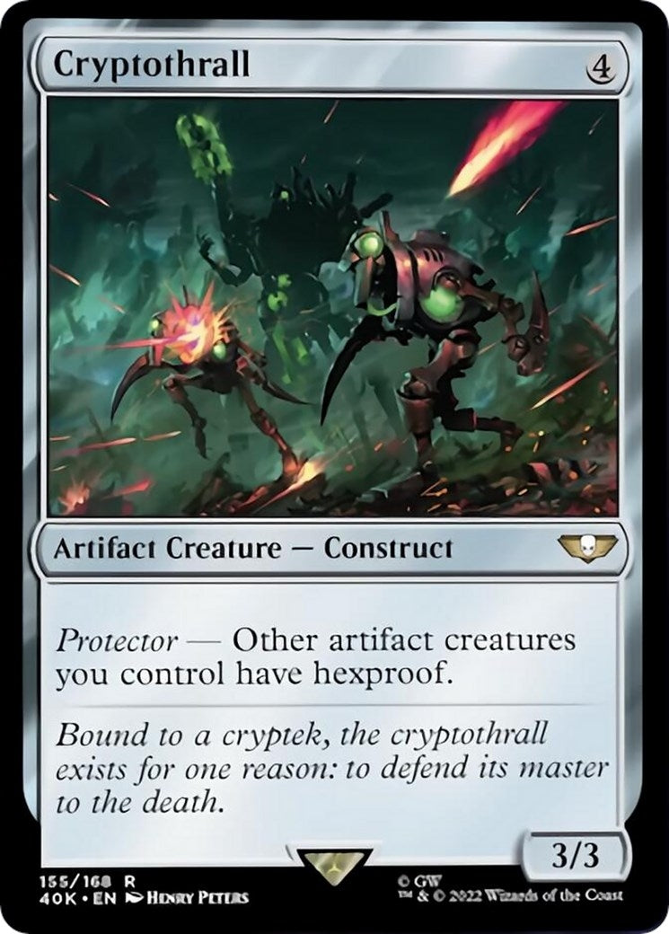 Image for Cryptothrall (Surge Foil) (Universes Beyond: Warhammer 40,000) (155) - Magic: The Gathering