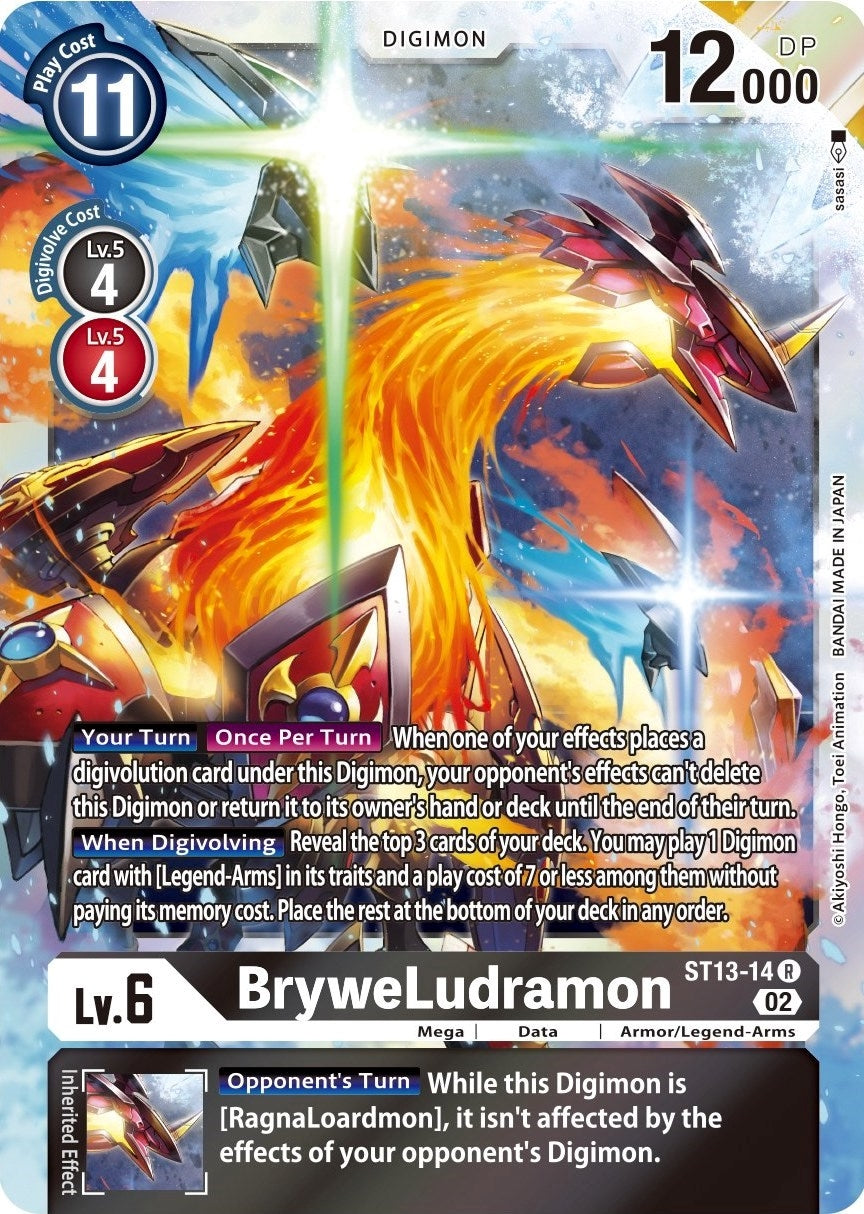 Image for BryweLudramon (ST-13) (ST13-14 R) - Digimon Card Game