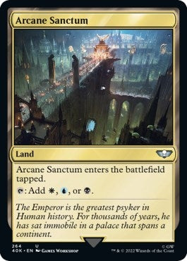 Image for Arcane Sanctum (Universes Beyond: Warhammer 40,000) (264) - Magic: The Gathering