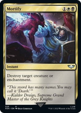 Image for Mortify (Universes Beyond: Warhammer 40,000) (225) - Magic: The Gathering