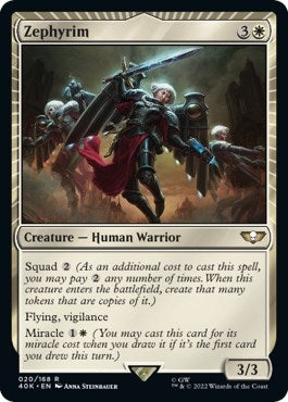 Image for Zephyrim (Surge Foil) (Universes Beyond: Warhammer 40,000) (20) - Magic: The Gathering