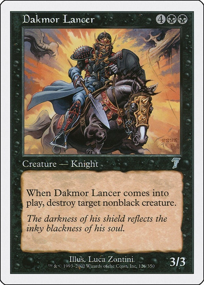 Image for Dakmor Lancer (7th Edition) (126) - Magic: The Gathering