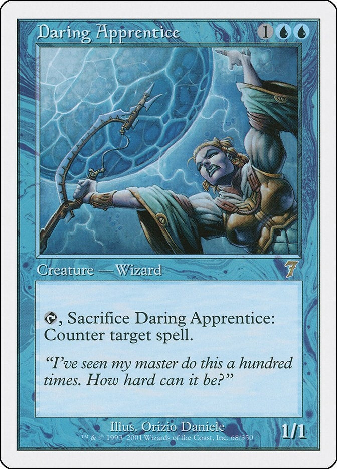 Image for Daring Apprentice (7th Edition) (68) - Magic: The Gathering