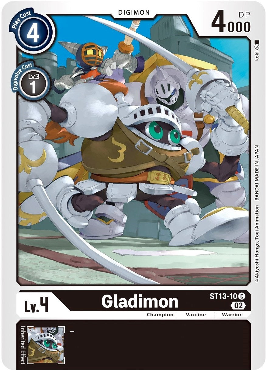 Image for Gladimon (ST-13) (ST13-10 C) - Digimon Card Game