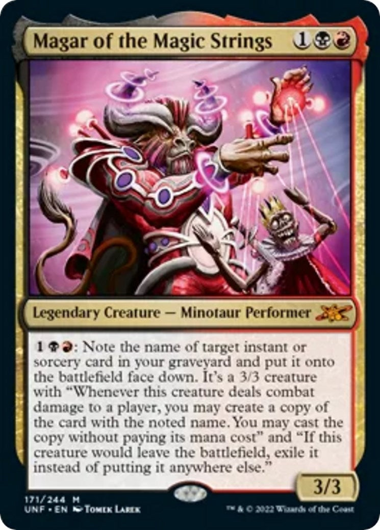 Image for Magar of the Magic Strings (Unfinity) (171) - Magic: The Gathering