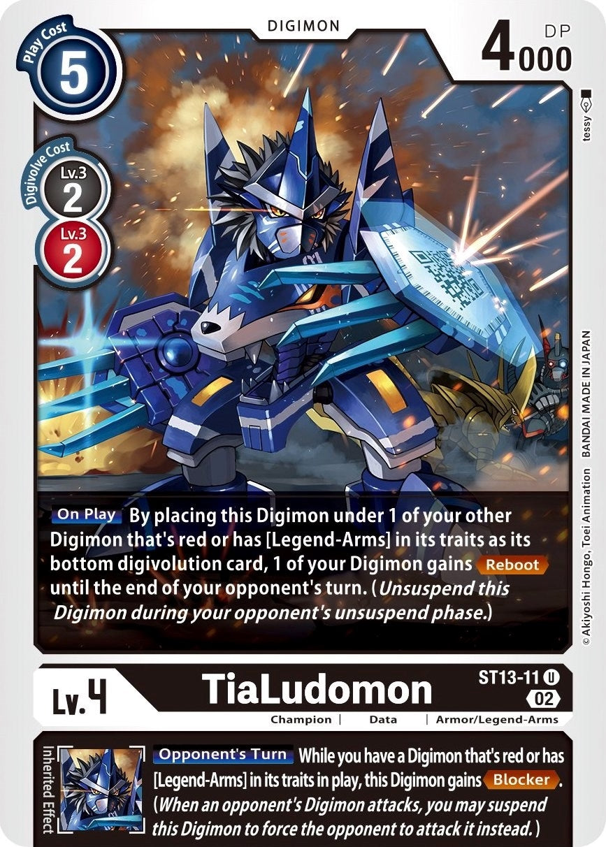 Image for TiaLudomon (ST-13) (ST13-11 U) - Digimon Card Game