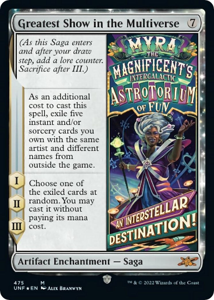 Image for Greatest Show in the Multiverse (Unfinity) (189) - Magic: The Gathering