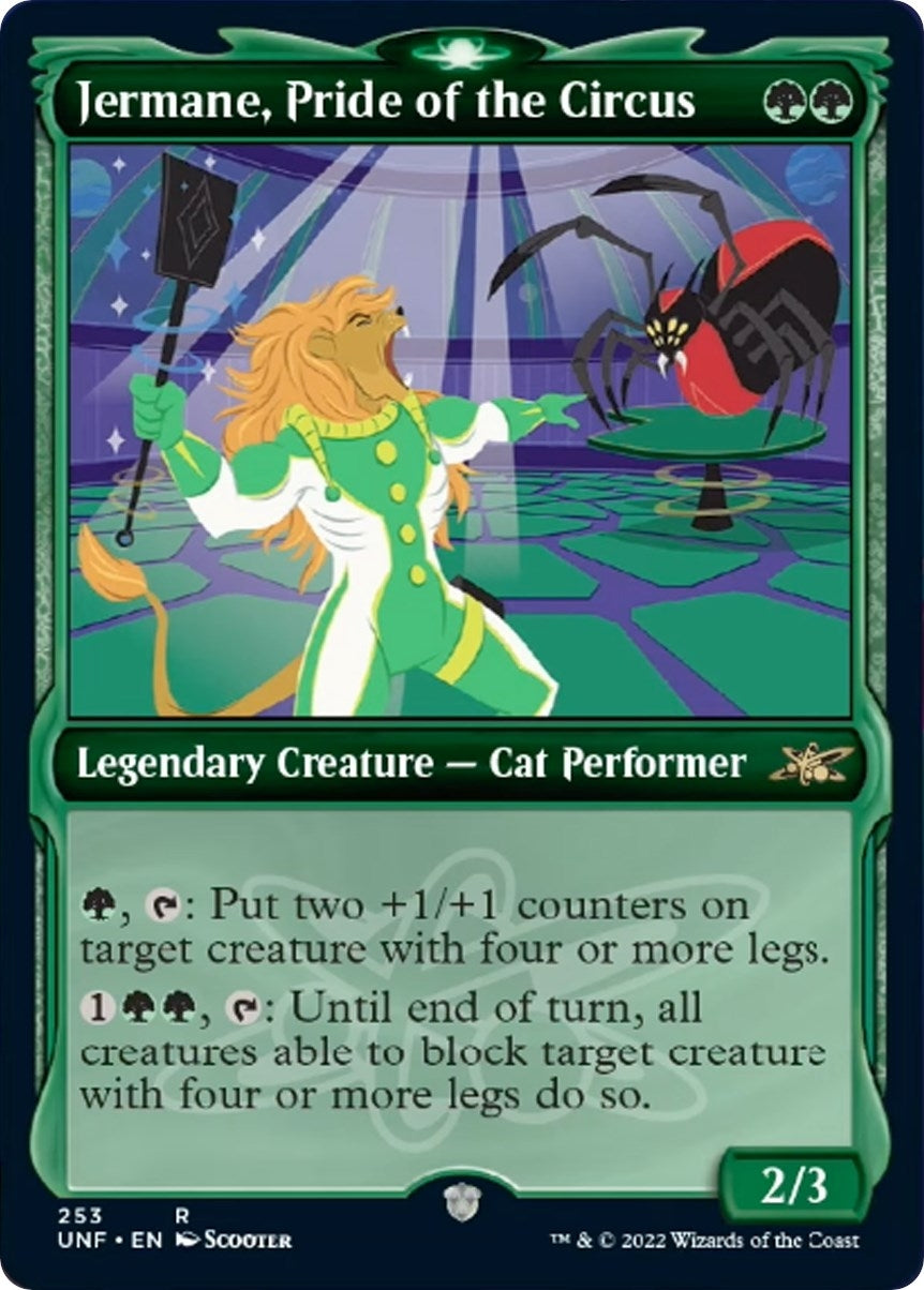 Image for Jermane, Pride of the Circus (Showcase) (Unfinity) (253) - Magic: The Gathering