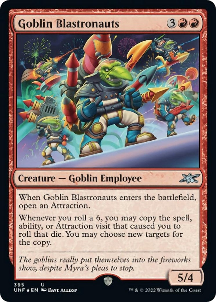 Image for Goblin Blastronauts (Unfinity) (109) - Magic: The Gathering