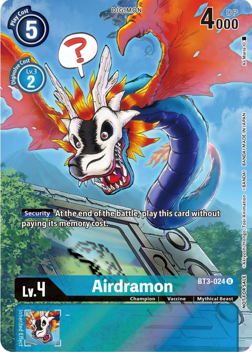 Image for Airdramon (25th Special Memorial Pack) - Digimon Card Game