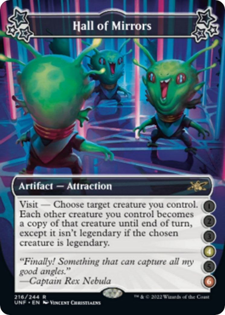 Image for Hall of Mirrors (4-6) (Unfinity) (216) - Magic: The Gathering