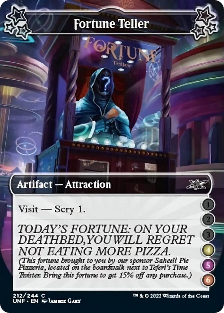 Image for Fortune Teller (4-5-6) (Unfinity) (212) - Magic: The Gathering