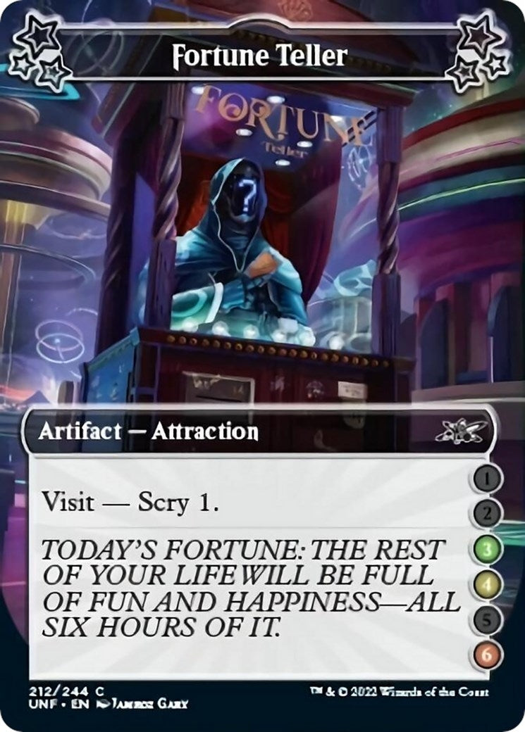 Image for Fortune Teller (3-4-6) (Unfinity) (212) - Magic: The Gathering