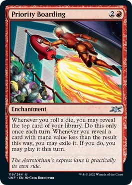 Image for Priority Boarding (Unfinity) (119) - Magic: The Gathering