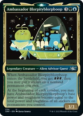 Image for Ambassador Blorpityblorpboop (Showcase) (Unfinity) (254) - Magic: The Gathering