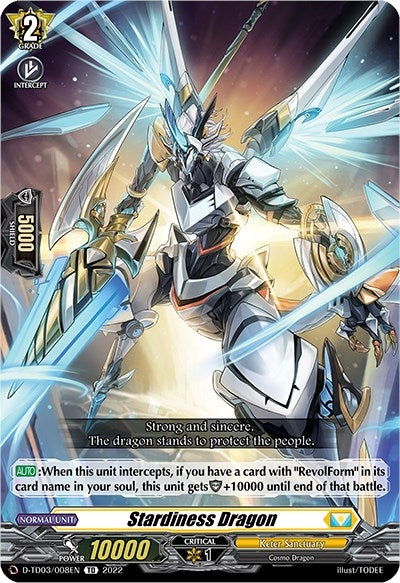 Image for Stardiness Dragon (D-TD03: Raika Koshiba -Skyfall Executors-) (D-TD03/008EN) - Cardfight Vanguard