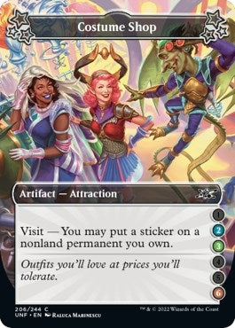 Image for Costume Shop (2-3-6) (Unfinity) (206) - Magic: The Gathering