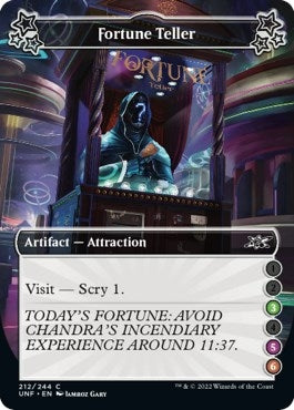 Image for Fortune Teller (3-5-6) (Unfinity) (212) - Magic: The Gathering