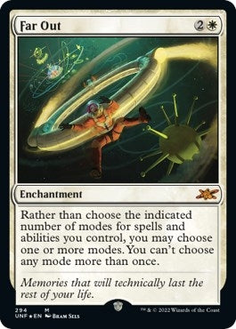 Image for Far Out (Galaxy Foil) (Unfinity) (294) - Magic: The Gathering