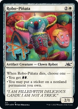 Image for Robo-Pinata (Galaxy Foil) (Unfinity) (311) - Magic: The Gathering