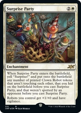Image for Surprise Party (Galaxy Foil) (Unfinity) (315) - Magic: The Gathering