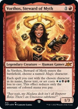 Image for Vorthos, Steward of Myth (Galaxy Foil) (Unfinity) (412) - Magic: The Gathering