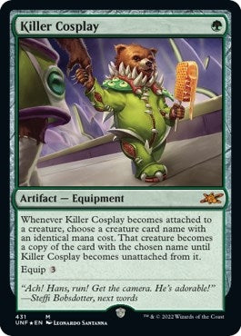 Image for Killer Cosplay (Galaxy Foil) (Unfinity) (431) - Magic: The Gathering