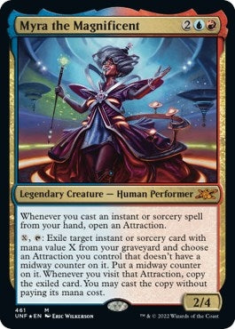 Image for Myra the Magnificent (Galaxy Foil) (Unfinity) (461) - Magic: The Gathering