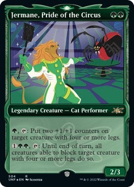 Image for Jermane, Pride of the Circus (Showcase) (Galaxy Foil) (Unfinity) (504) - Magic: The Gathering