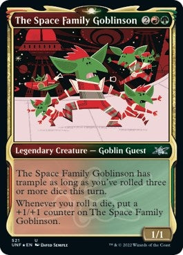 Image for The Space Family Goblinson (Showcase) (Galaxy Foil) (Unfinity) (521) - Magic: The Gathering