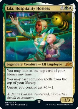 Image for Lila, Hospitality Hostess (Unfinity) (170) - Magic: The Gathering